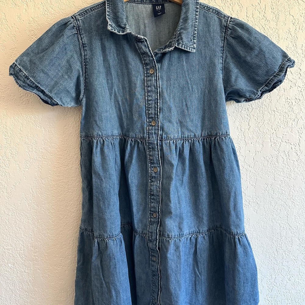 GAP Blue Denim Kids Dress